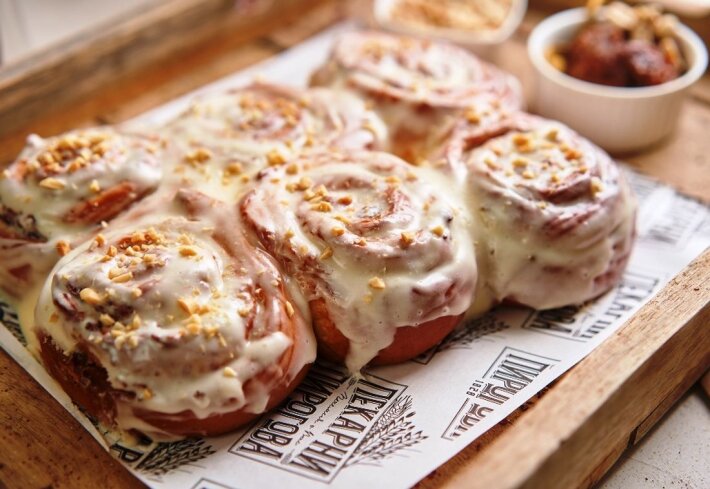 Французские булочки с жареным арахисом и вареной сгущенкой (6 шт)
вкус детства