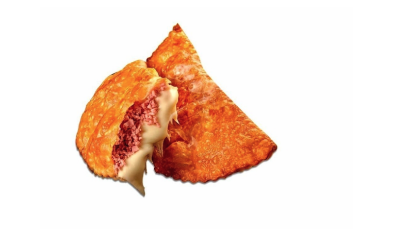 Чебурек с ветчиной и сыром