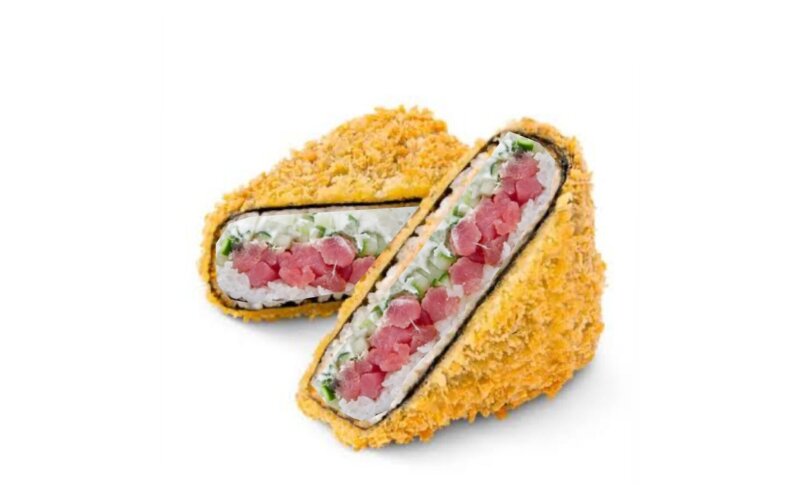 Онигири жаренный с тунцом, 1 шт.