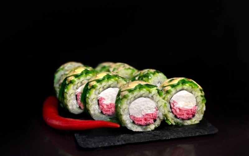 Гейша с крабом 8 шт.