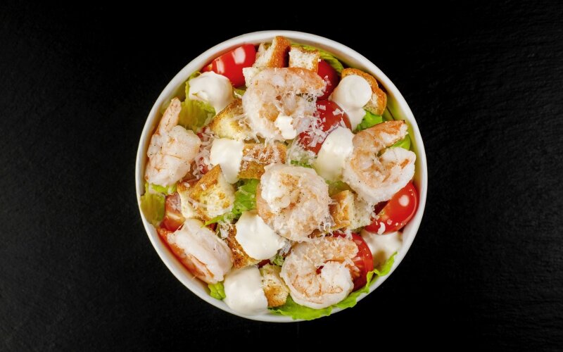 Цезарь креветка