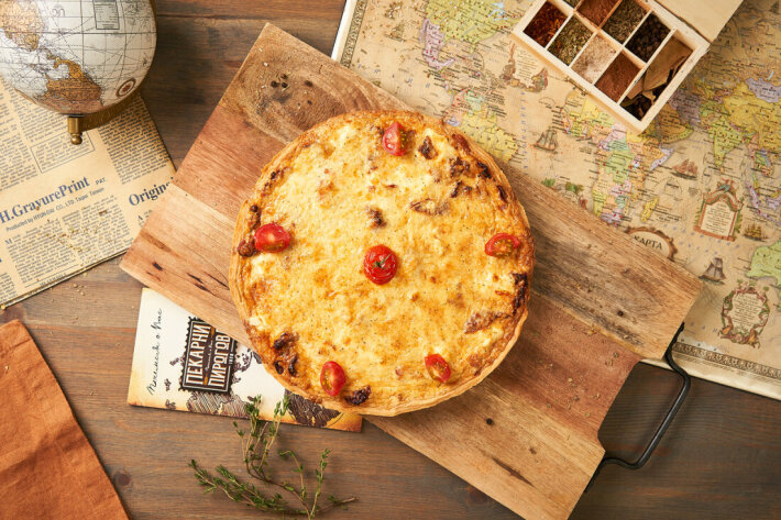 Французский пирог №1 (киш)