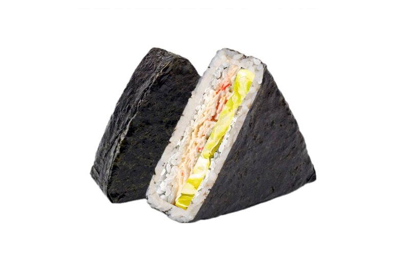 Онигири с крабом 1 шт.