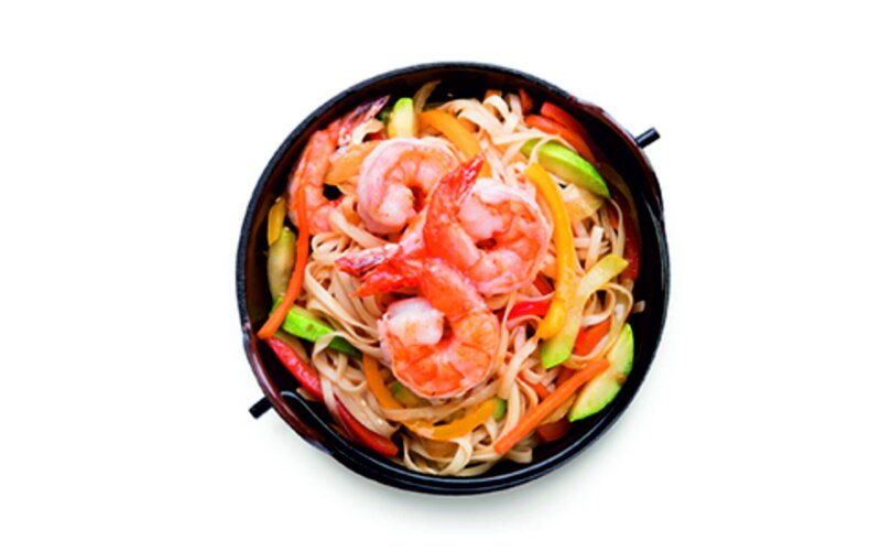 вок с морепродуктами