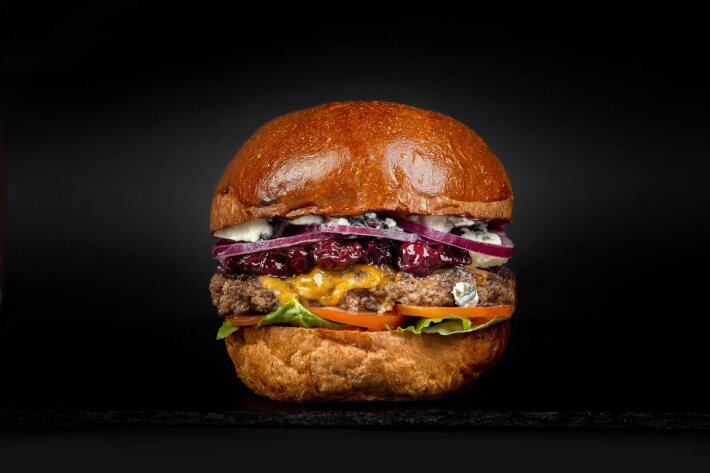 Бургер «Блю Черри Биф»