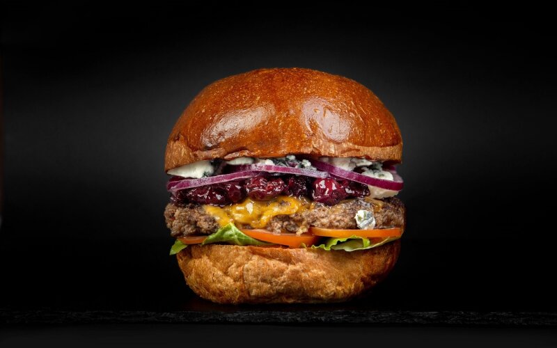 Бургер «Блю Черри Биф»