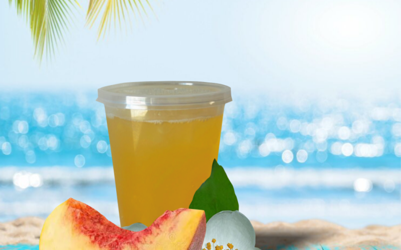 Жасминовый чай-персик