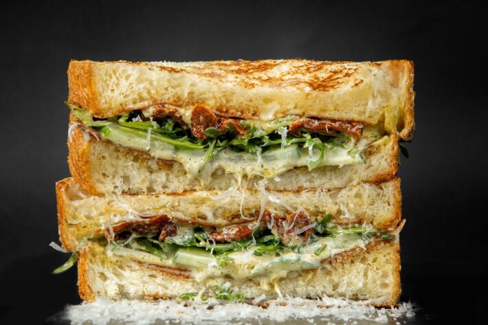 Сэндвич «Зелёный сэндвич»