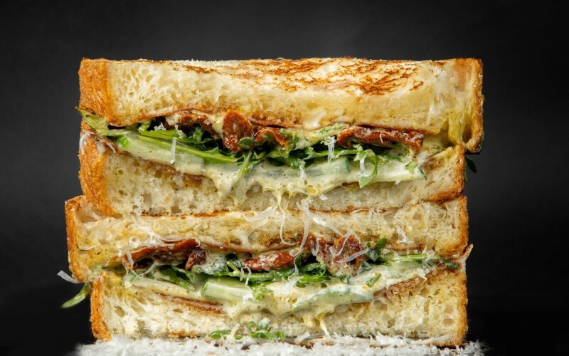 Сэндвич «Зелёный сэндвич»