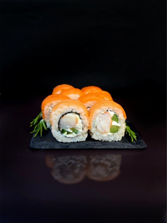 Филадельфия с креветкой 8 шт.