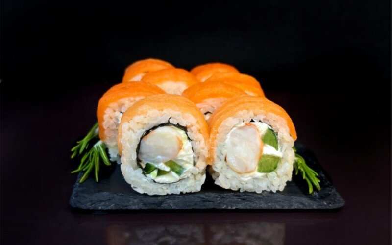 Филадельфия с креветкой 8 шт.