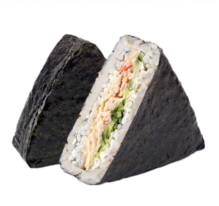 Онигири с крабом 1 шт.