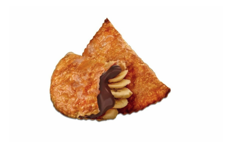 Чебурек «Банан-нутелла»