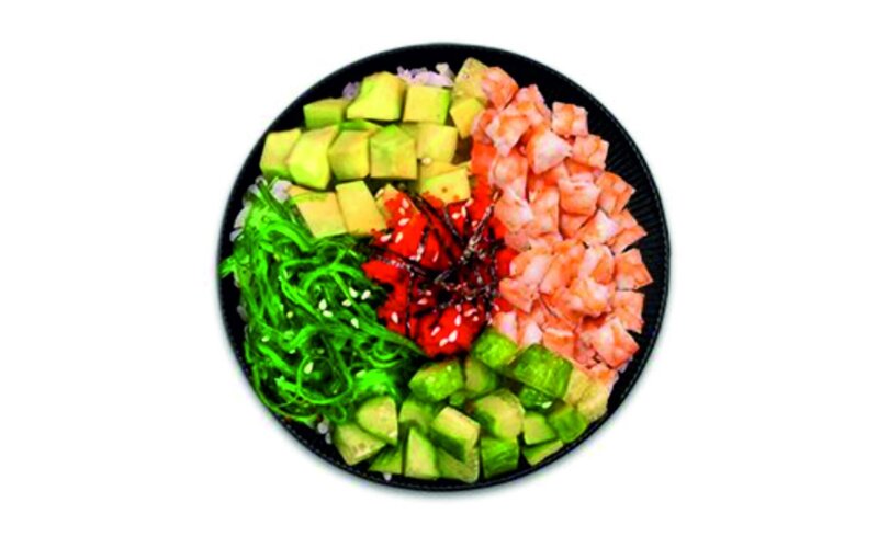 Поке с курицей