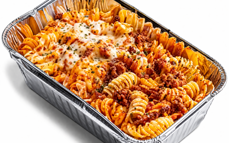 Паста из печи «Карбонара»