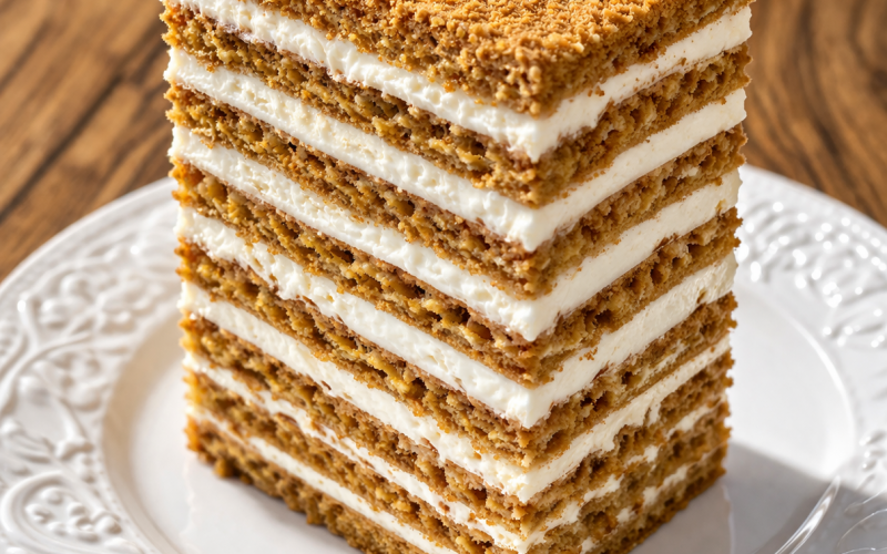 Торт «Медовик» классический