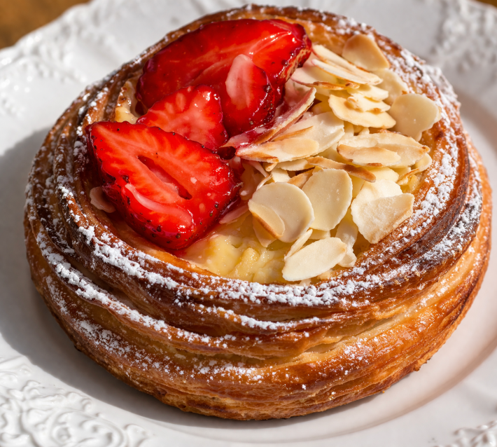 Даниш с чизкейком