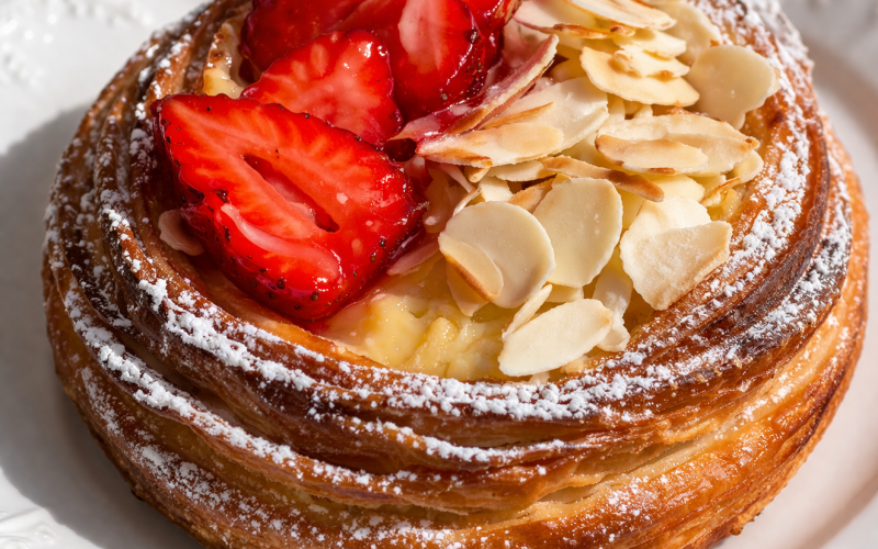 Даниш с чизкейком