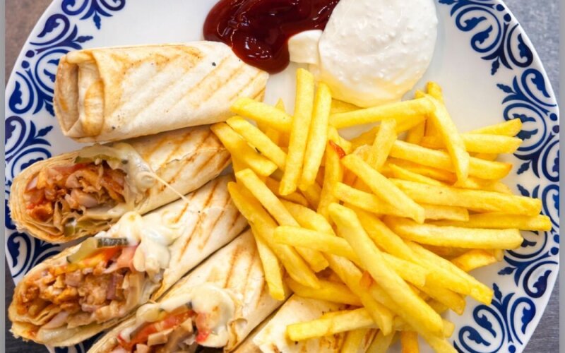 По восточному с курицей