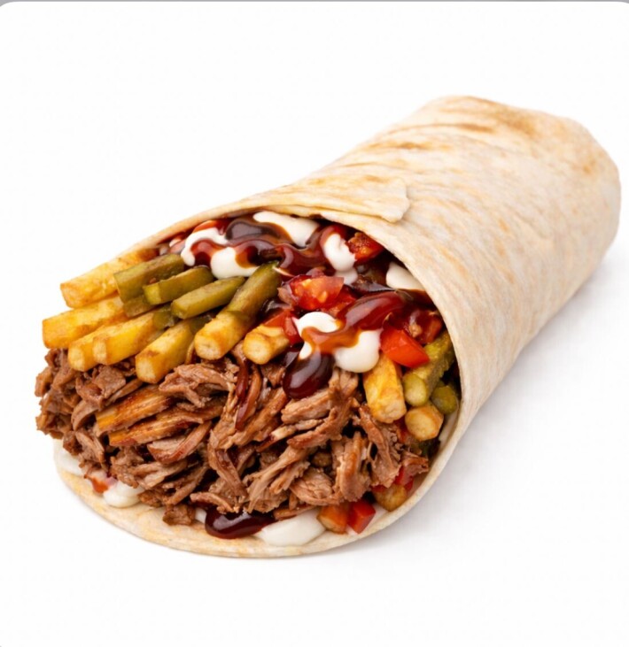 Восточный дурум с телятиной