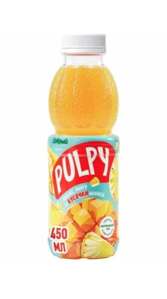 Напиток «Добрый Палпи» ананас и манго