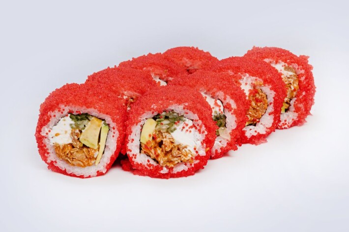 Калифорния с лососем терияки