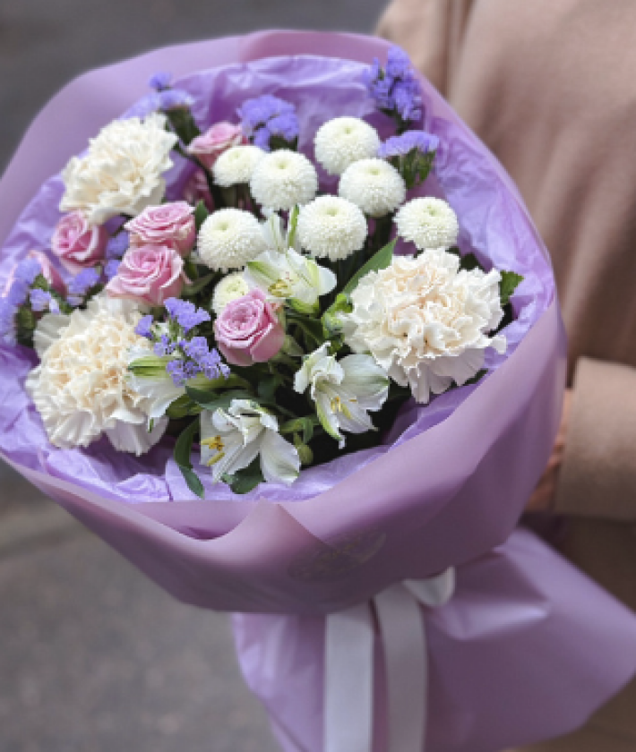 Букет сиреневый «Lilac»