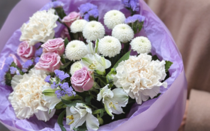 Букет сиреневый «Lilac»