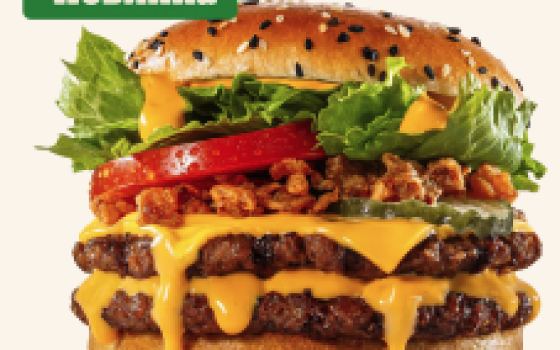 Биг Кинг Смоки  Чеддер