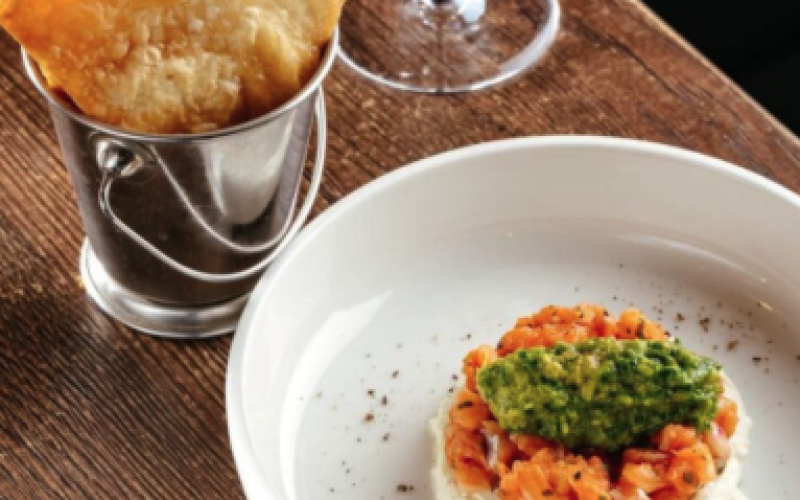 Тар-тар из лосося