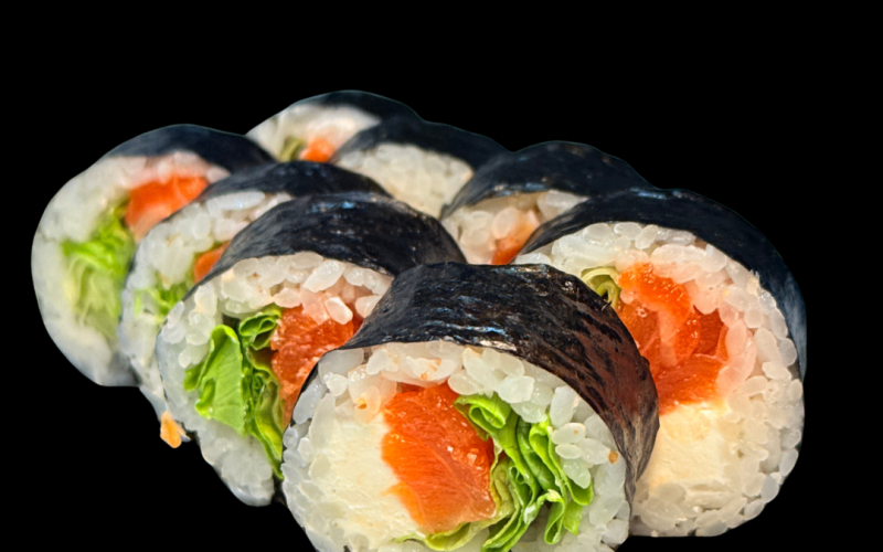 Ролл «Футомак лосось»