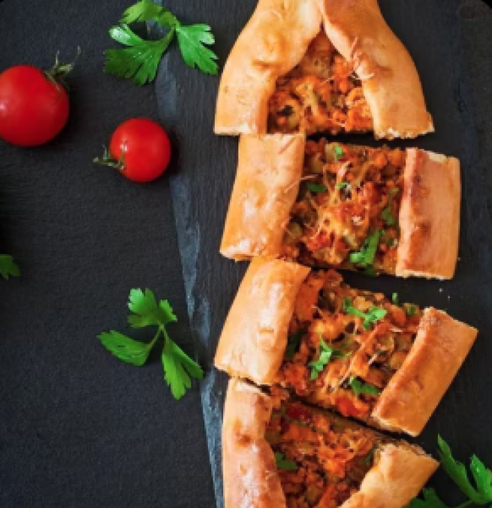 Пиде с говядиной