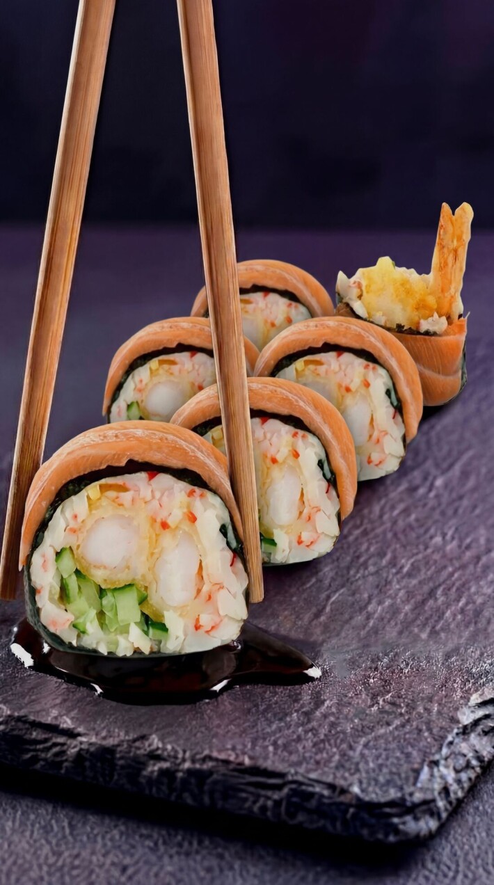 Креветка в Темпуре