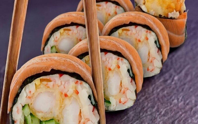 Креветка в Темпуре