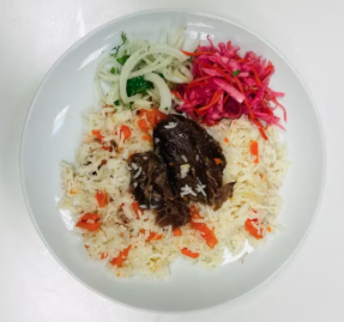 Плов с говядиной