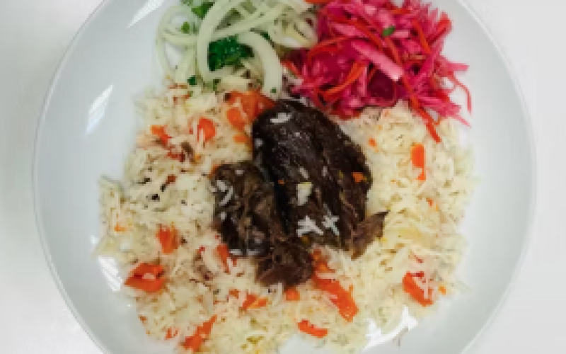 Плов с говядиной