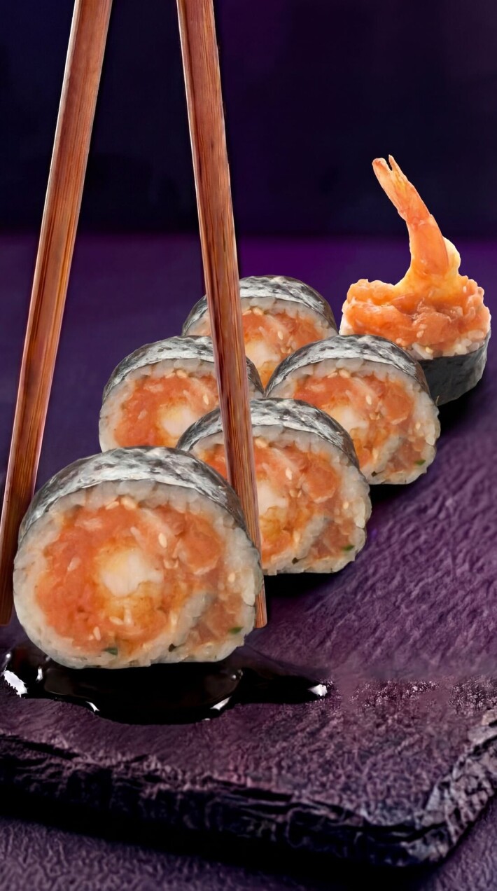 Маки креветка тартар