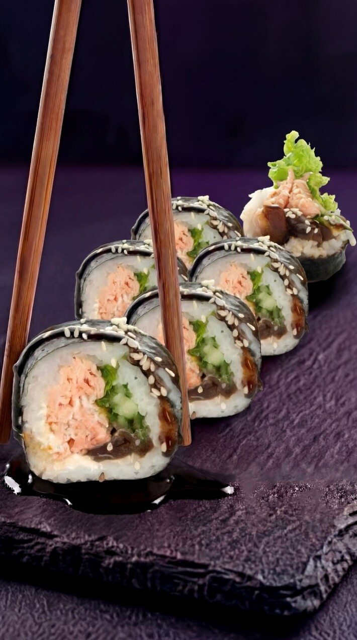 Лосось печеный