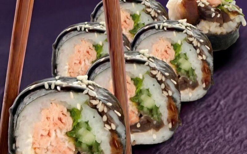 Лосось печеный