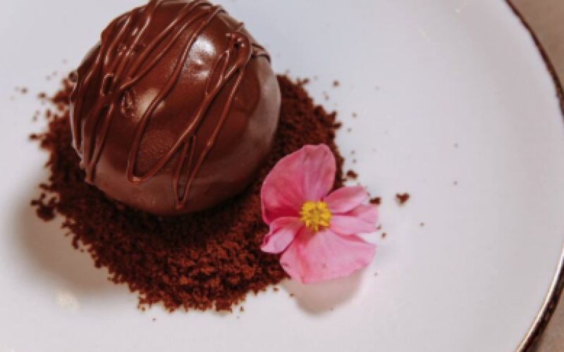 Картошка с начинкой из черной смородины