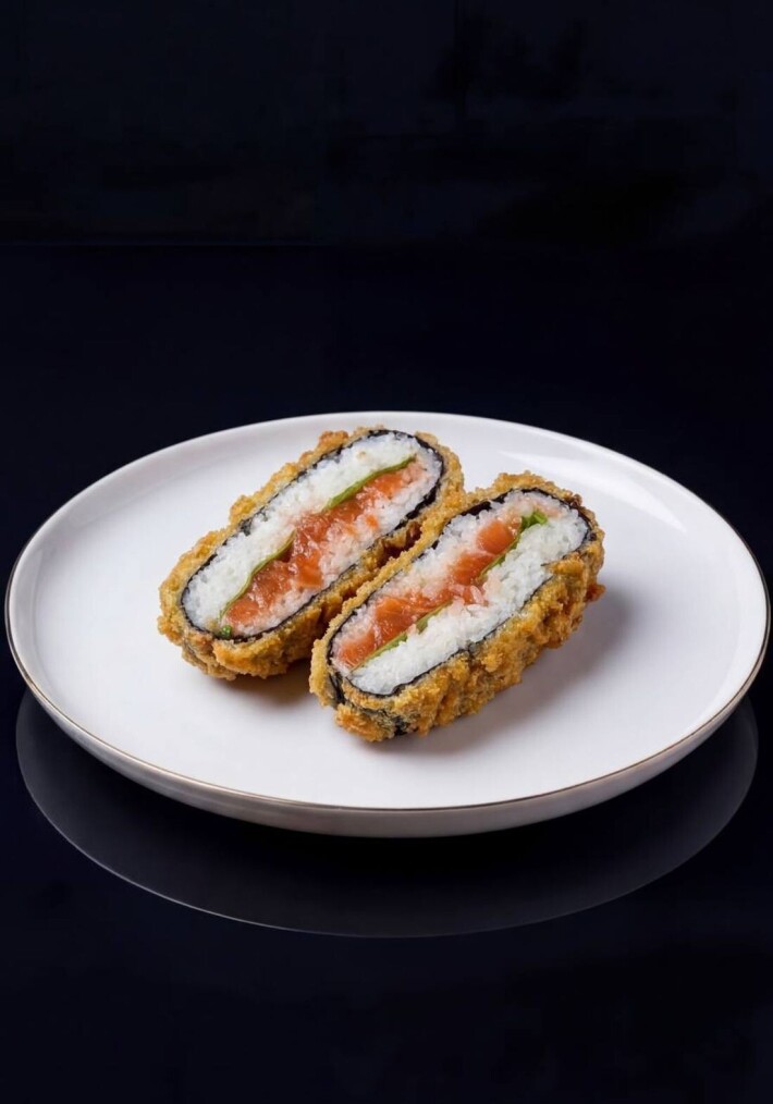 Суши-бургер тартар