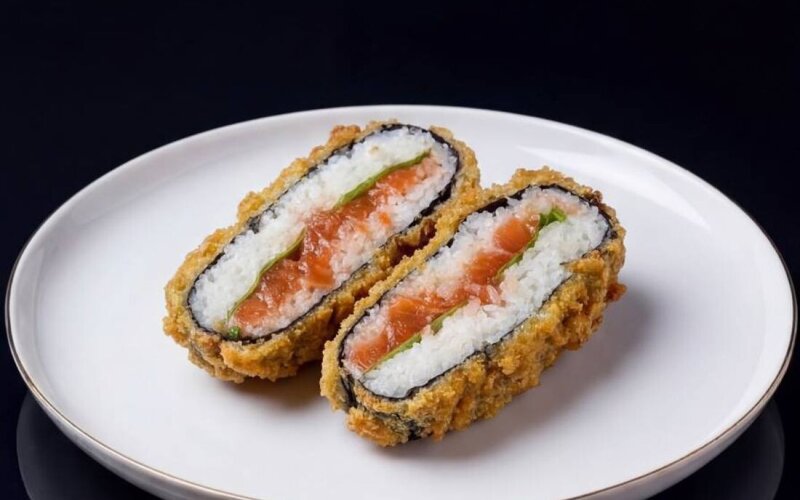 Суши-бургер тартар