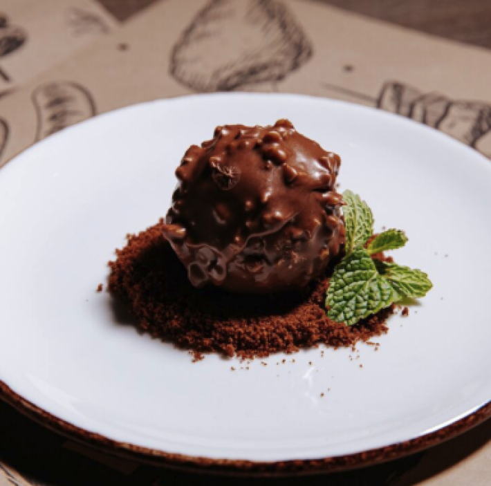 Картошка с грецким орехом и сливочной начинкой