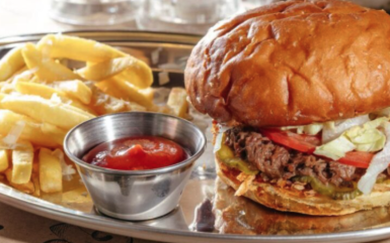 Бургер с рваными ребрами