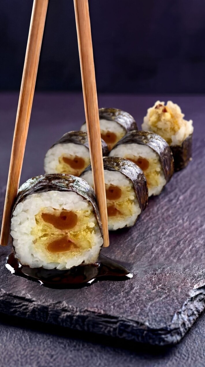 Хосомак тыква в темпуре