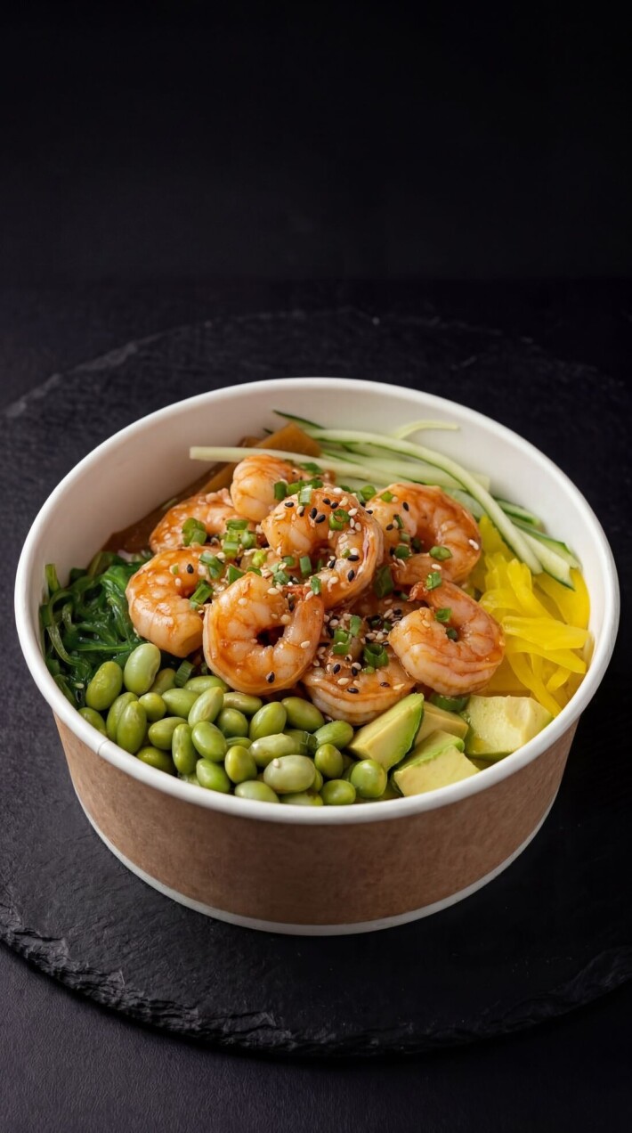 Поке с креветкой