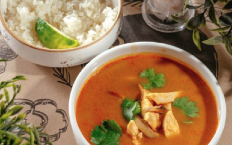 Суп «Том-ям» с курицей
