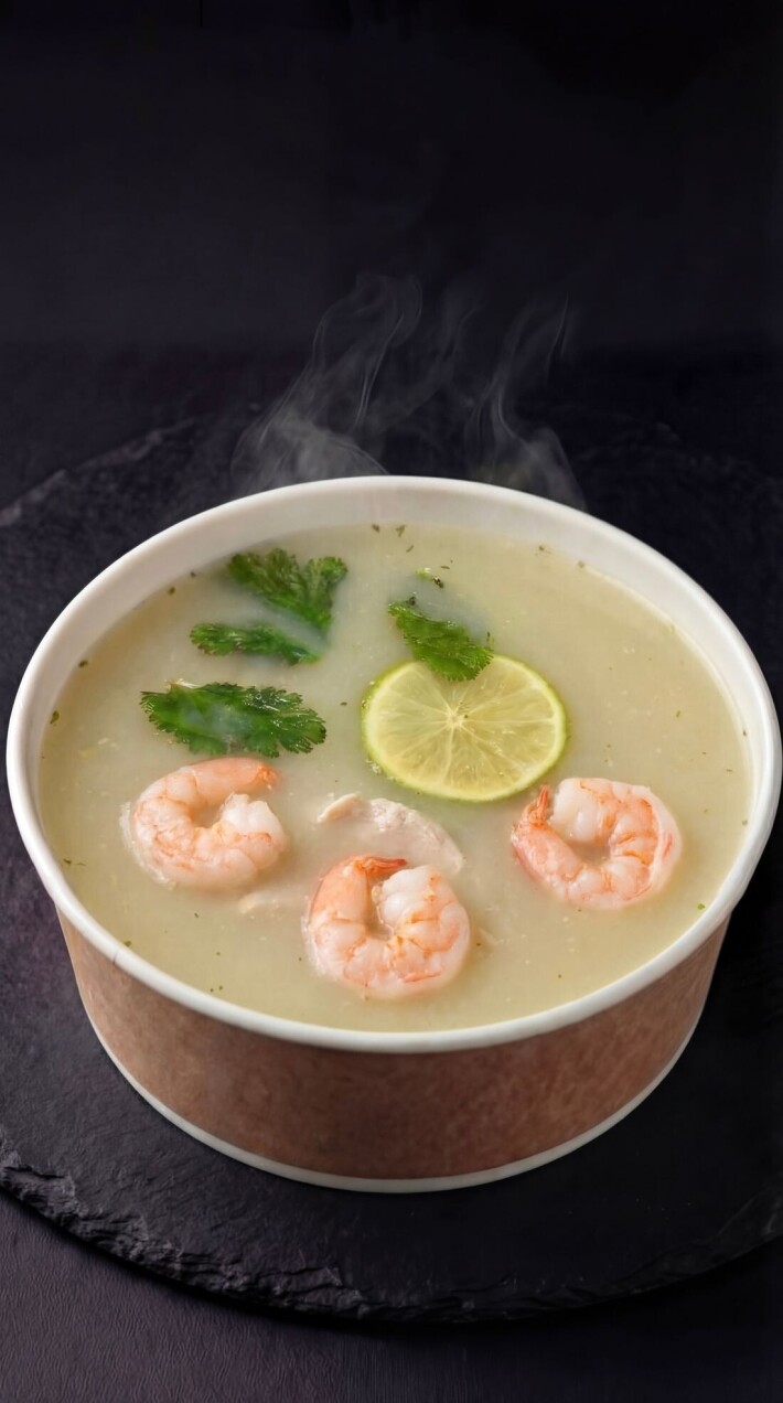 Суп с Креветками