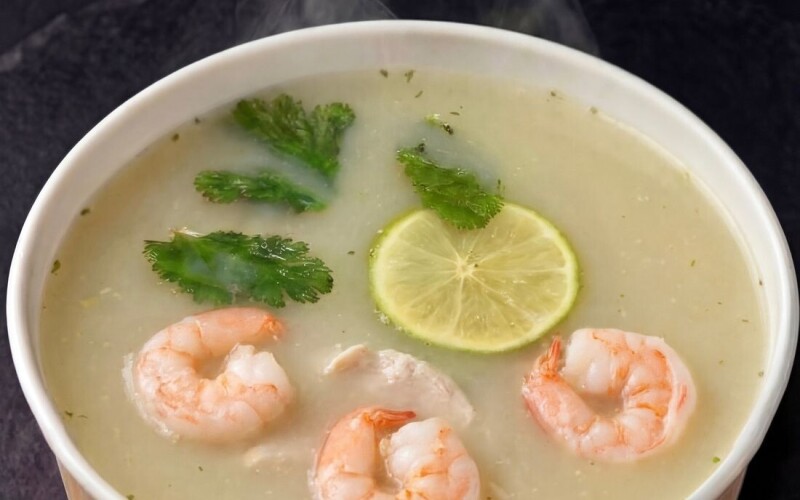 Суп с Креветками