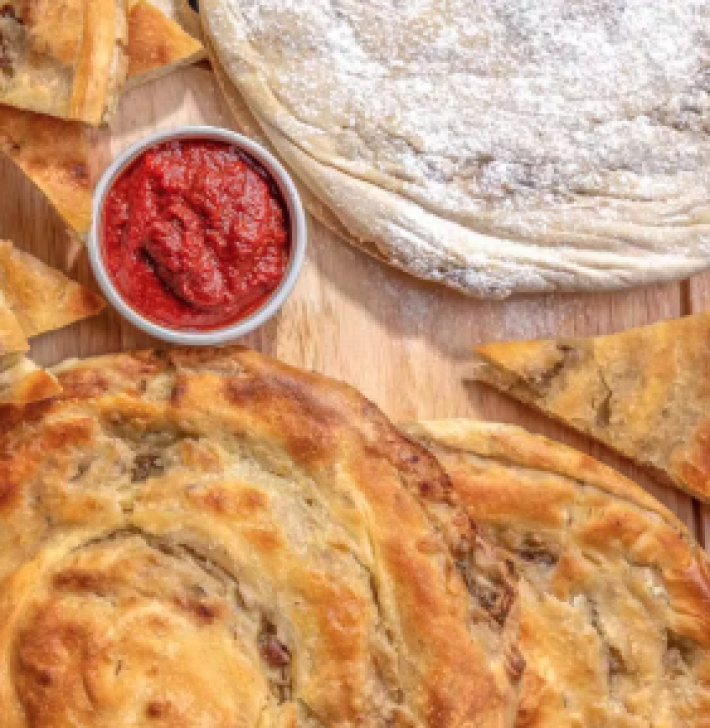 Этли нан (хлеб с мясом)